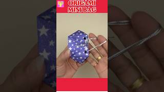 Origami Mini Bag | How to Make Paper Mini Bag | Tutorial Origami