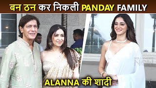 Ananya Panday Looks EXCITED At Her Sister Alanna's Wedding, Chunky, and Bhavna Arrive In Style