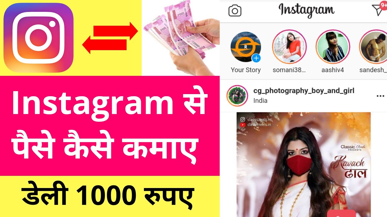 Instagram Se Paise Kaise Kamaye Youtube