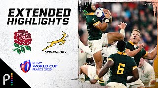 England v. South Africa | 2023 RUGBY WORLD CUP EXTENDED HIGHLIGHTS | 10/21/23 | NBC Sports
