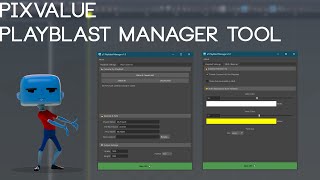 Batch Playblast with Custom HUDs - Maya Tutorial (Pixvalue Tool)