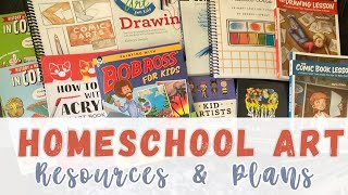 Secular Homeschool Art | Resources & Plans | Harbor & Sprout, Thistles & Biscuit