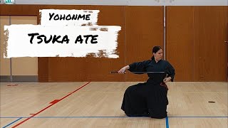 iaido: znkr 4th kata. Tsuka ate