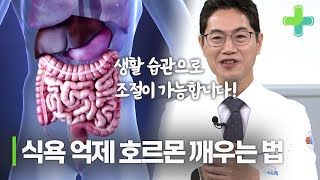 내 몸에 잠든 식욕 억제 호르몬 깨우는 법?