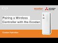 How to pair a wireless controller with the Ecodan