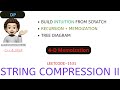 String Compression II | Recursion | Memo | Leetcode 1531