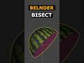 Blender - Quick Slice with Bisect Tool #blender #3d #cgi #tutorial