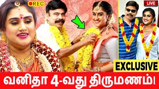சற்றுமுன் வனிதா 4-வது திருமணம்? Vanitha Vijayakumar | Marriage | power star | 4th Marriage |