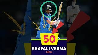Fifty off just 26 balls for Shafali Verma 🔥Watch the Women's #U19T20WorldCup #shortsfeed