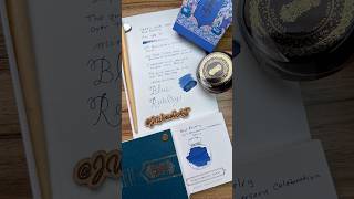 Blue Revelry #Ink Swatching #ferriswheelpress #fountainpen #handwriting #cursive #satisfying