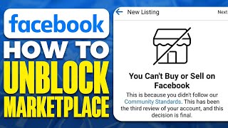 How To Unblock Marketplace On Facebook (2025)