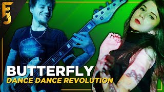 Butterfly Dance Dance Revolution feat Adriana Figueroa Cover by FamilyJules
