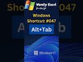 #047 : Mastering Windows Shortcuts: Boost Your Productivity #shorts