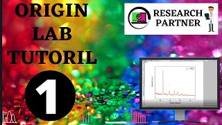 OriginPro-Graphing and Data Analysis Quick Overview ||originlab tutorial -01||How to plot XRD data
