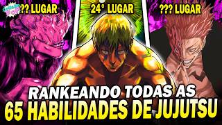 Ranking Completo das 65 Técnicas de Jujutsu Kaisen! Qual é a Mais Forte ?