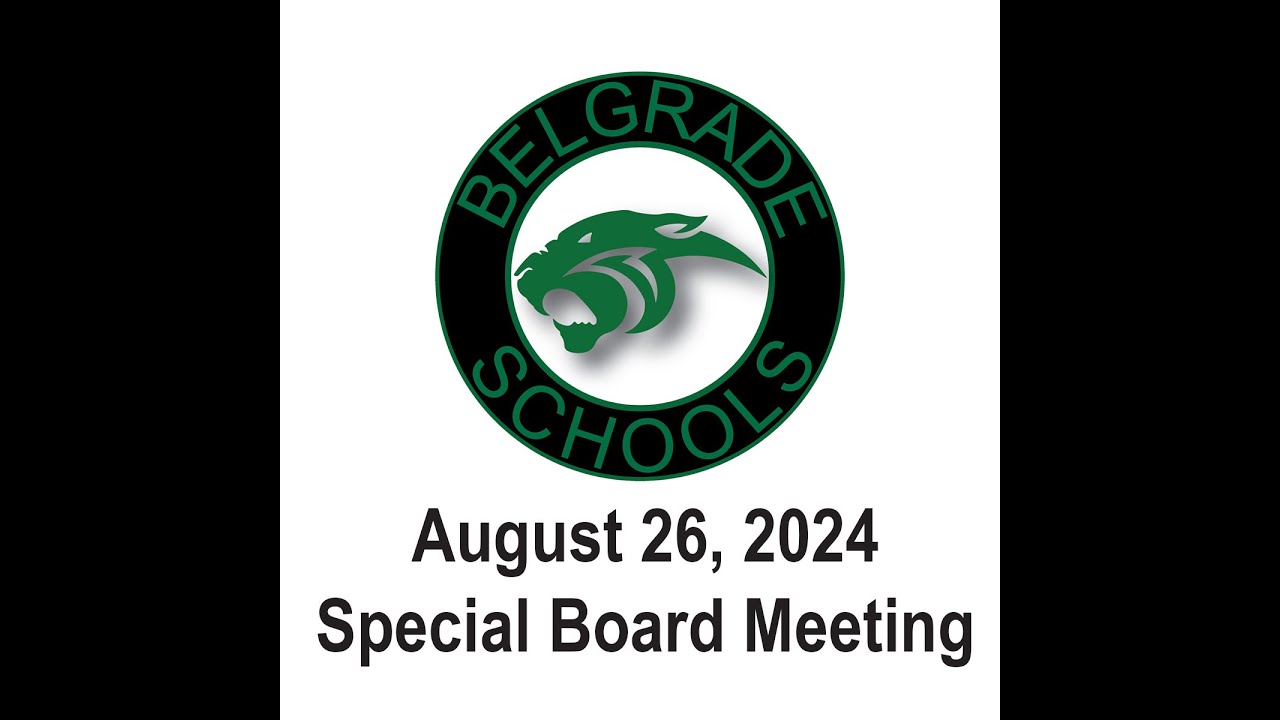 Bsd44 August 26th 2024 Special Board Meeting Youtube