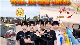 JDE New Lineup On Fire In PEL Scrims!!🔥🔥JDE vs LGD Drop Clash!!😱 JDE Lineup For PEL 2025 !!🔥