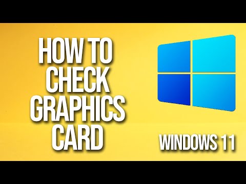 Руководство по проверке видеокарты в Windows 11