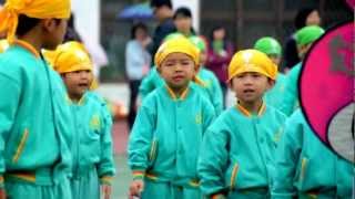 2012年 上華幼兒園運動會~孫小豬跳舞前準備