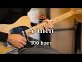 one chord backing track funk a minor 100 bpm