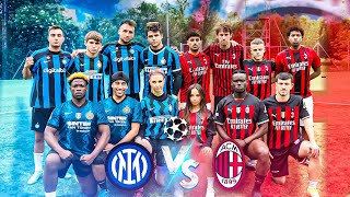 Milan vs Inter di Champions League 7vs7⚽️