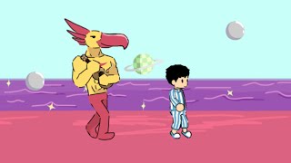 Flying Man MOTHER2/Earthbound 30 animation