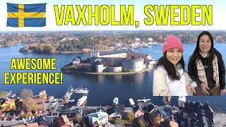 VAXHOLM, SWEDEN - A Great Place For Vacation and Some Fika - Just Look To See Why!