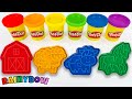 Create and Make Farm Animals with Play Doh