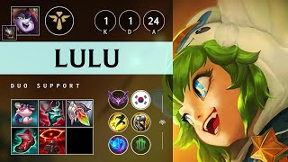 Lulu Support vs Pyke - KR Master Patch 14.19