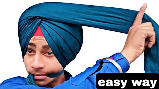 how to tie patiala shahi turban perfect shape, ਪਟਿਆਲਾ ਸ਼ਾਹੀ ਪੱਗ @TURBANLOVES