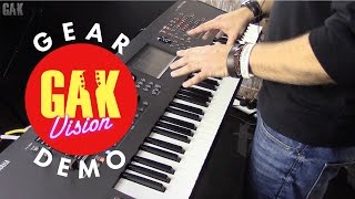 Yamaha Montage 6 Music Synthesiser Demo At GAK