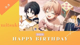 Happy Birthday  Mitsuki izumi 2025🎉　IDOLISH7　 ALL ABOAD☆