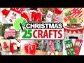 25 *BEST* Dollar Tree Christmas DIYs & Crafts 2024!