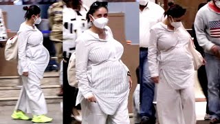 Big Bellied Pregnant Kareena Kapoor Unable To Walk Properly With HUGE Baby Bump!