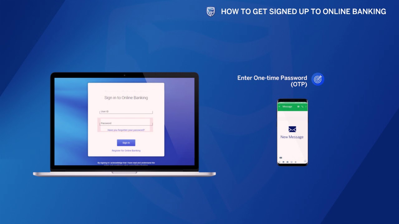 How To Get Signed Up For Stanbic Online Banking - YouTube