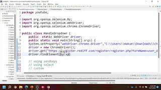 How to handle dropdown in selenium using || sendkeys() function