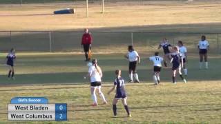 WCHS Soccer- Goals by Lexi Bowen, Toneisha Williams, Alexis Bowen, Emily Faulk and Emma Dippel