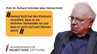 Richard Schröder über Helmut Kohl