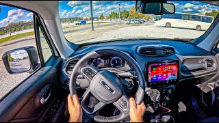 NEW Jeep Renegade 2025 [1.5 Turbo MHEV 130 hp] |0-100| POV Test Drive #2196 Joe Black