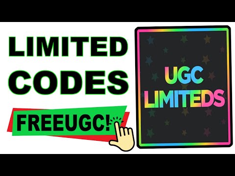 ALL WORKING UGC LIMITED CODES 2024 – ROBLOX UGC LIMITED CODES