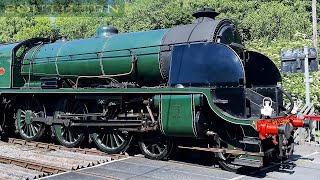 NYMR (4K) S15 back in service, Hot day at Levisham - class 37 \u0026 Q6