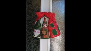 Karácsonyi Ajtódísz készítése! Make a Christmas Door Decoration!