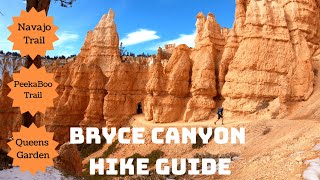 Bryce Canyon National Park Hike Guide: Navajo, Peekaboo, Queens Garden Loop (Figure 8 Loop)