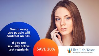 STD Testing - Save 20%