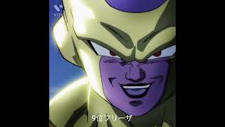 [アニメ基準]ドラゴンボール第7宇宙単体最強ランキング(神.天使除外)