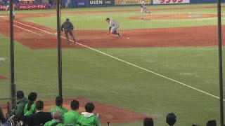 巨人 岡本和真 エラー　ヤクルト vs 巨人　2024年5月10日(金)