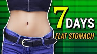 Flat Stomach In 7 Days Challenge - Home Workout