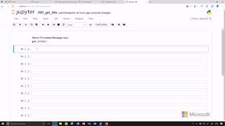 35 Python Beginner Strings and Functions - Build get title Function