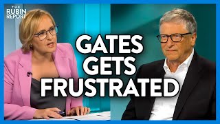 Watch Bill Gates Get Frustrated as Host Asks the One Question He Hates | DM CLIPS | Rubin Report