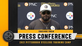 Steelers Press Conference (July 24): Coach Mike Tomlin | Pittsburgh Steelers